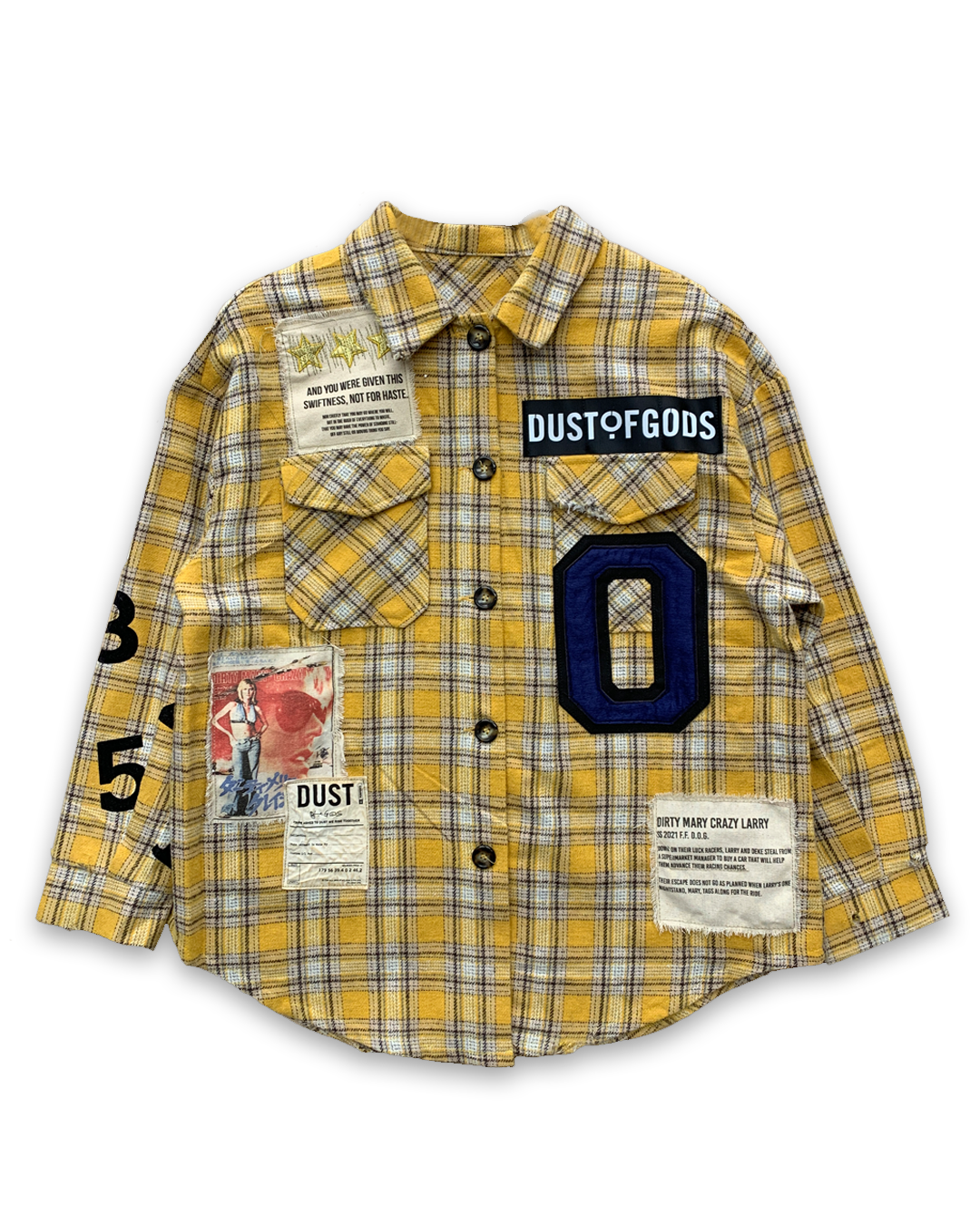 For The Thrill of The Chase Yellow Flannel