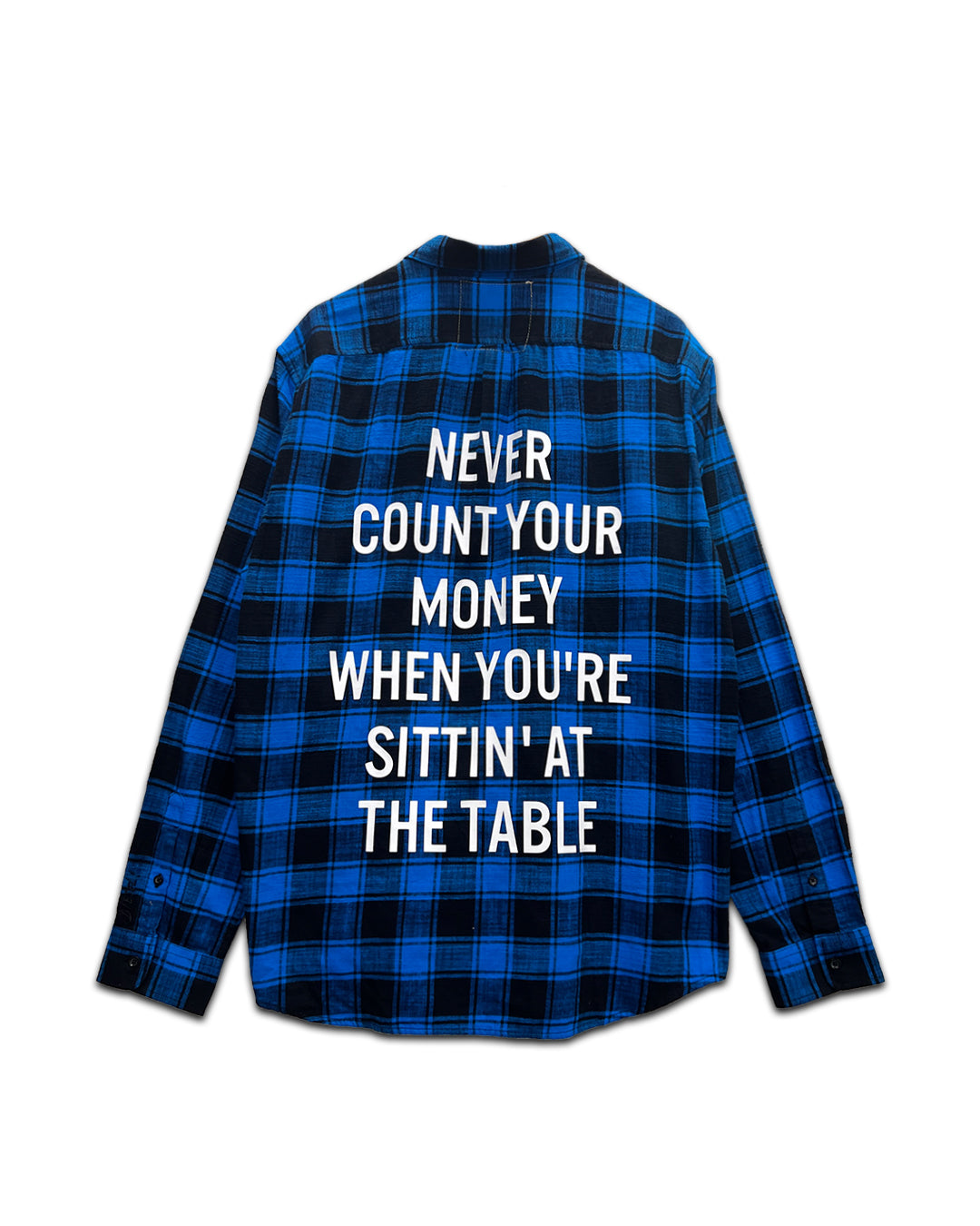 Skull & Bones Blue Flannel