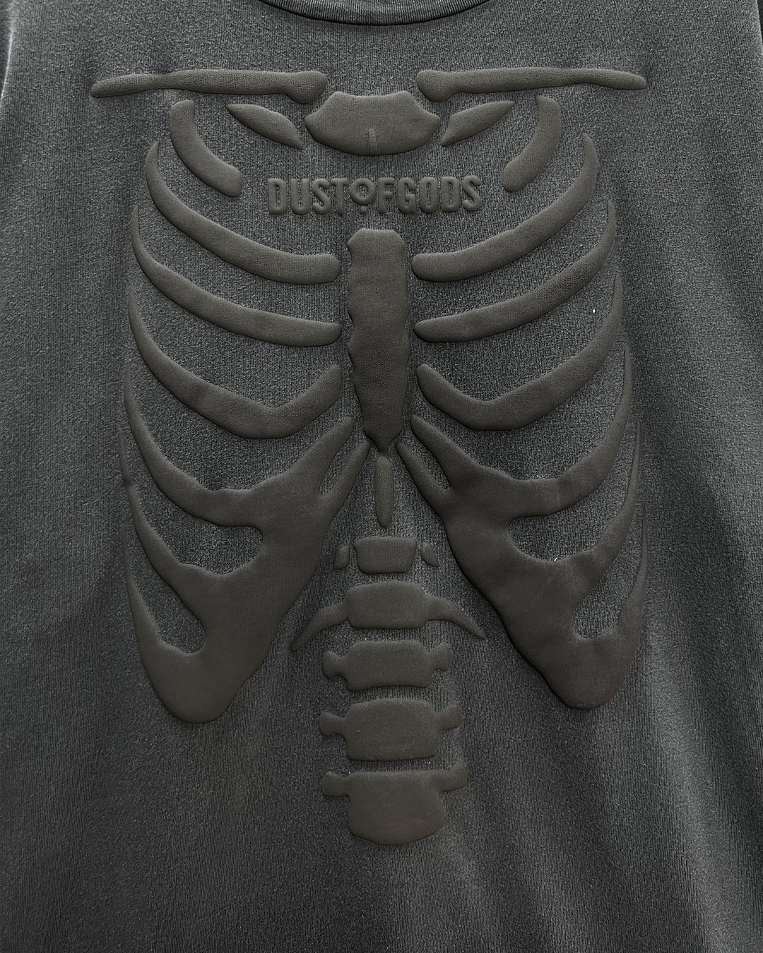 Skull & Bones Charcoal Tee