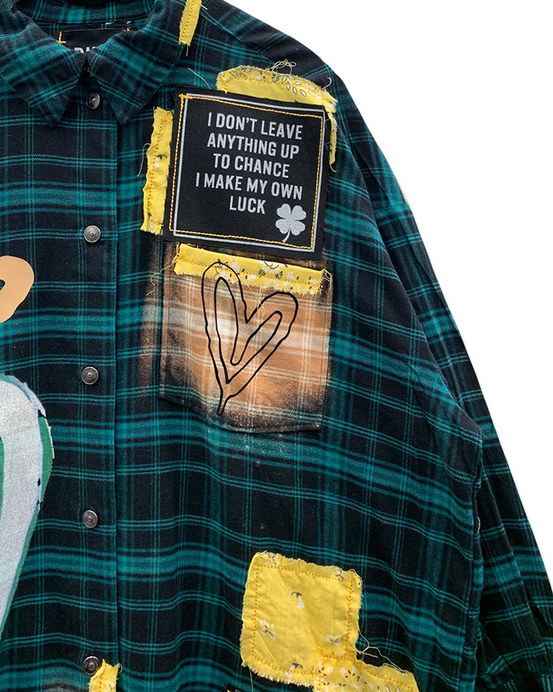 Dusted Green Custom Flannel