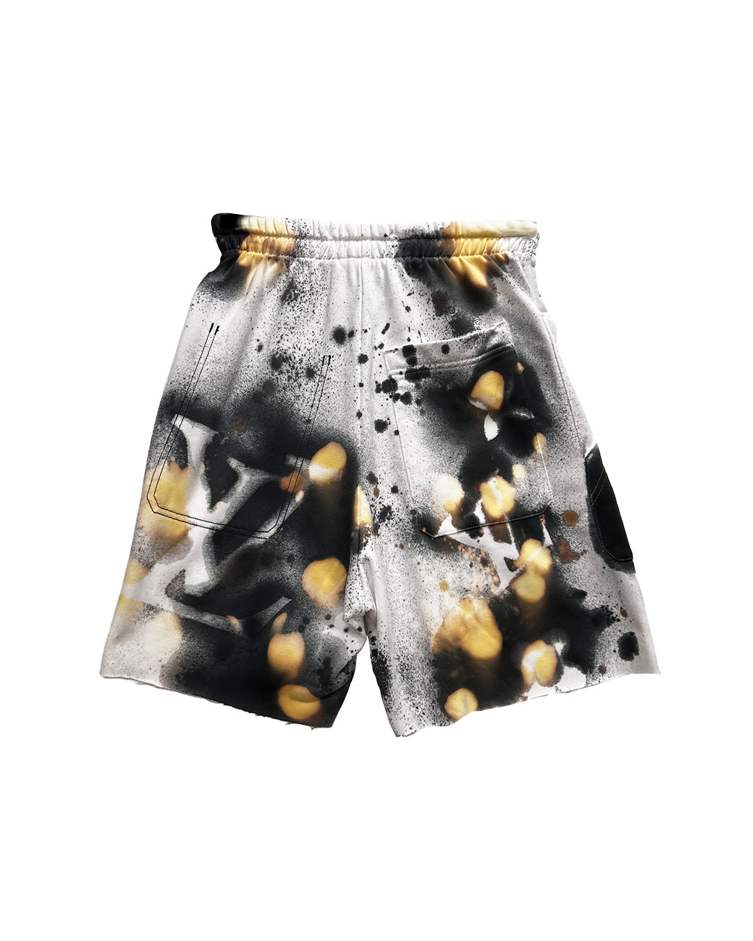 This Is Not LV White Shorts